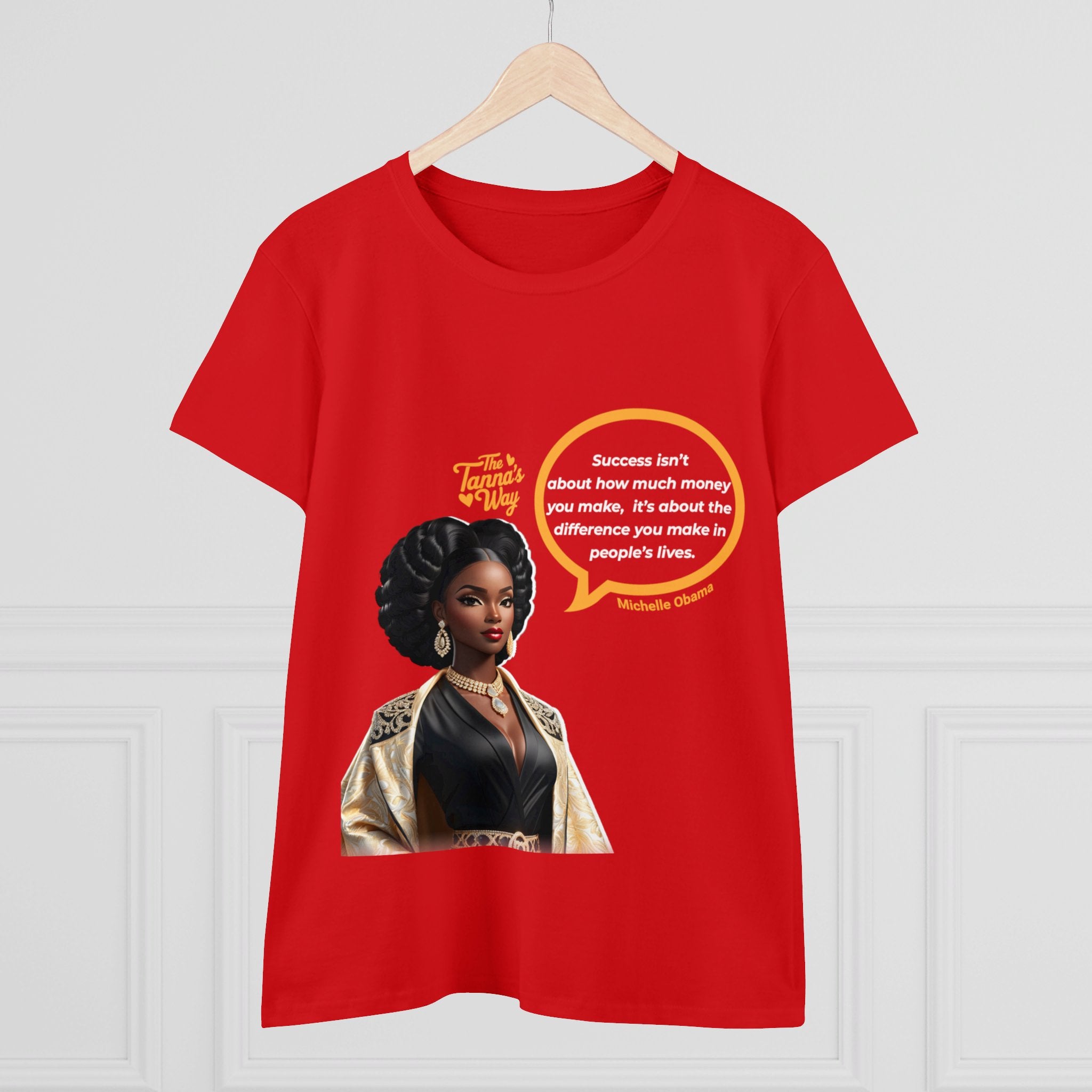 Michelle Obama | Women's Midweight Cotton Tee